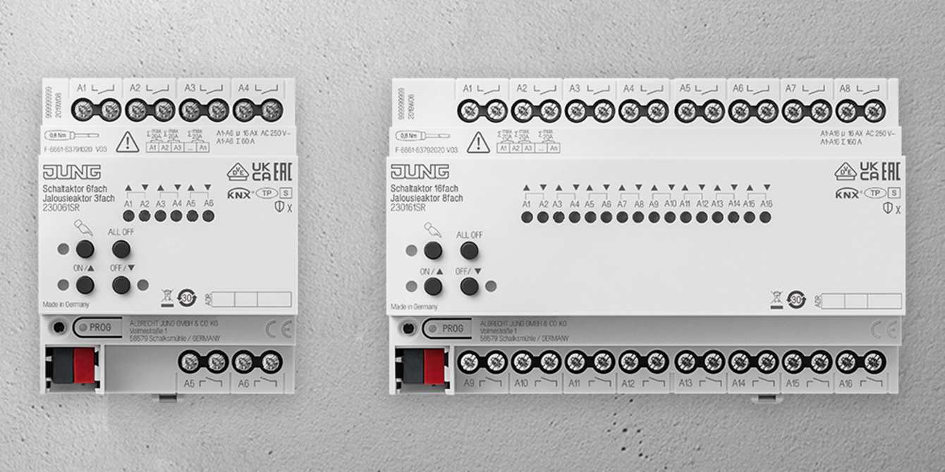 KNX Schalt- und Jalousieaktoren bei Etechnik-RH in Saaldorf-Surheim